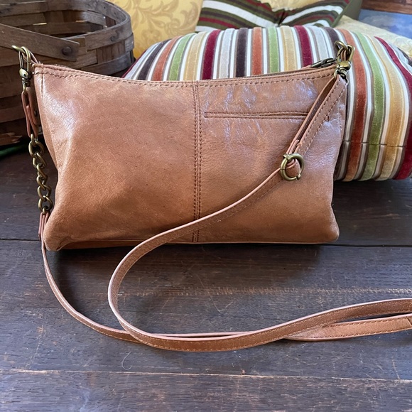 THE SAK Cognac Leather Crossbody - Picture 3 of 16